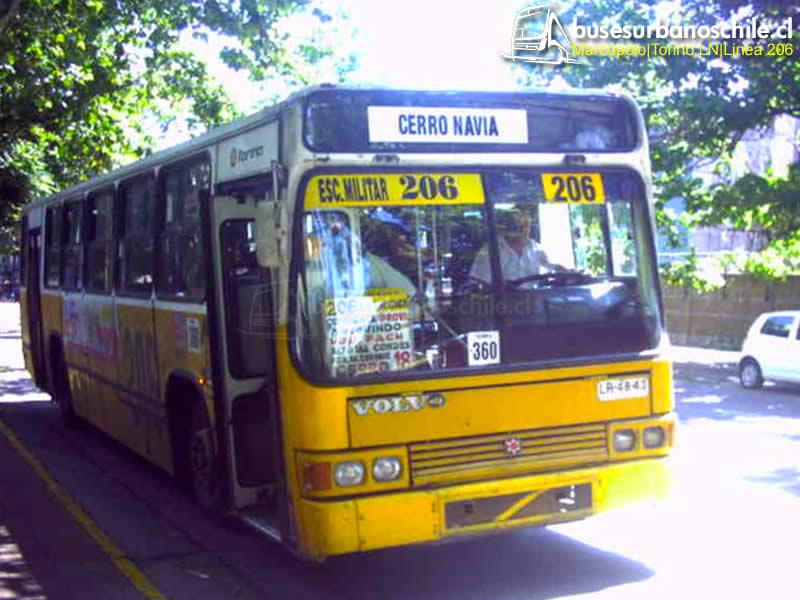 206 | Marcopolo Torino LN - Volvo B58