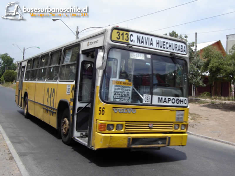 313 | Marcopolo Torino LN - Volvo B58