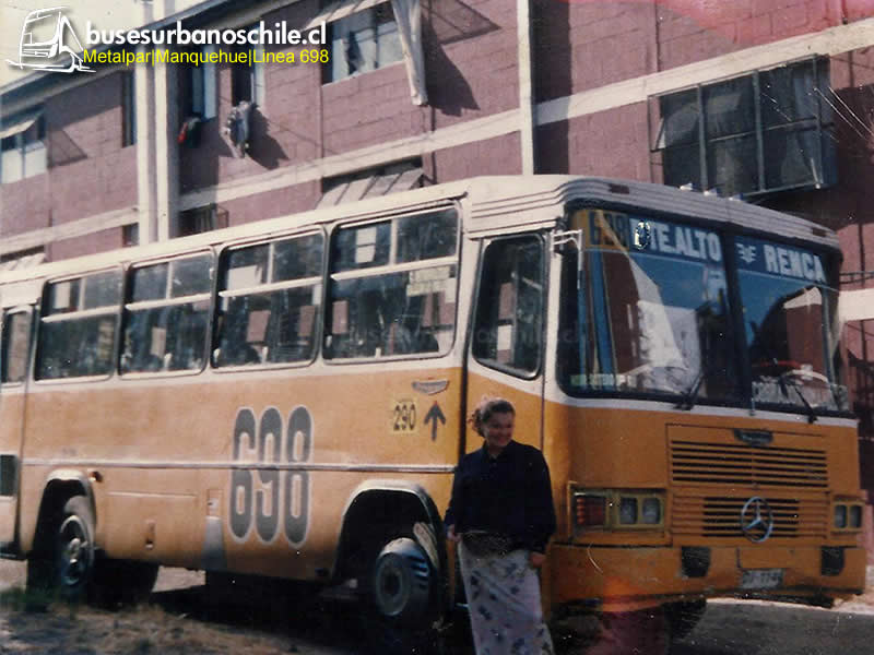 698 | Metalpar Manquehue - M. Benz OF-1115