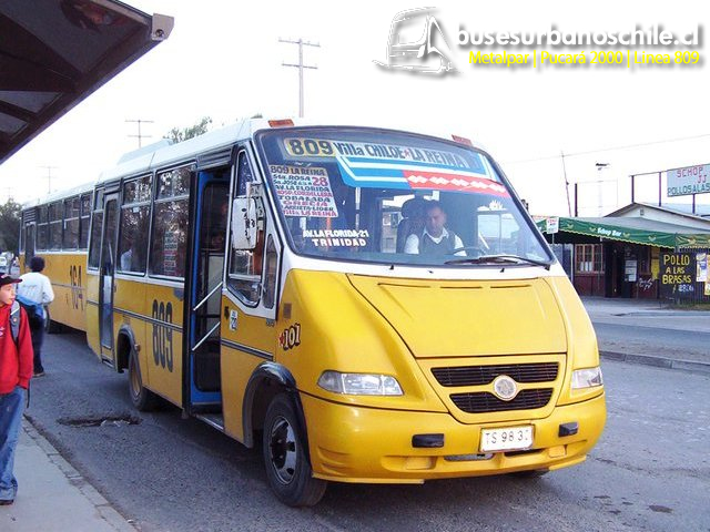 809 | Metalpar Pucará 2000 - M. Benz LO-914