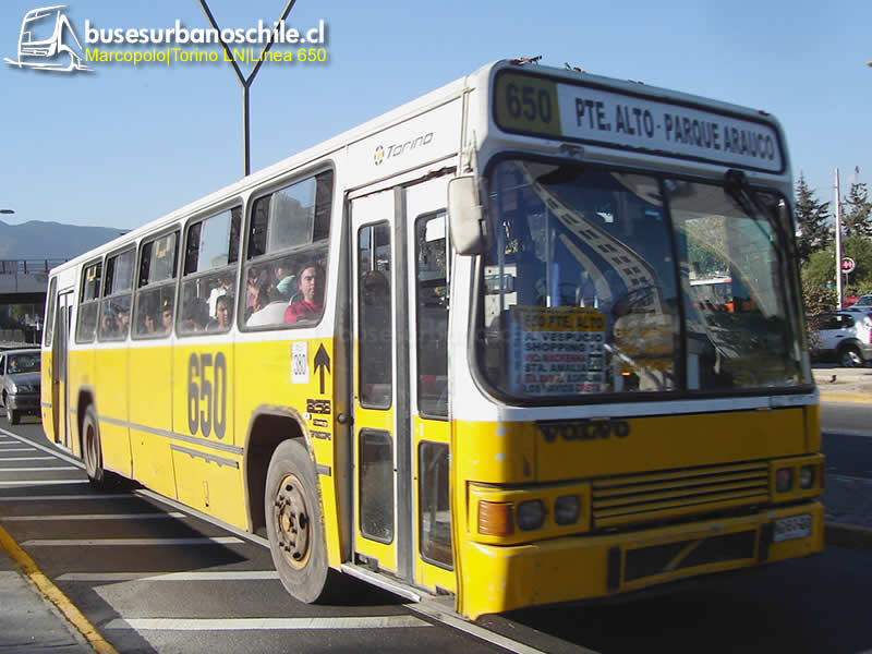 650 | Marcopolo Torino LN - Volvo B58
