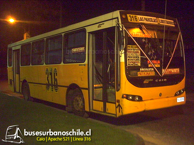 316 | CAIO Apache S21 - M. Benz OH-1418