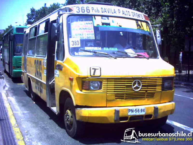 366 | Inrecar Taxibus 97' - M. Benz LO-814