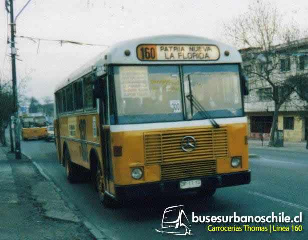 160 | Thomas Bus 91' - M. Benz OF-1115