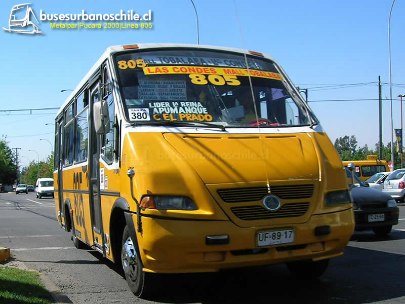 805 | Metalpar Pucará 2000 - M. Benz LO-914