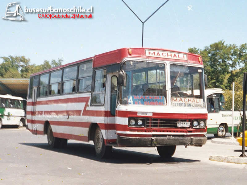 Buses Machali, Rancagua | CAIO Gabriela 2 - M. Benz LPO-1113
