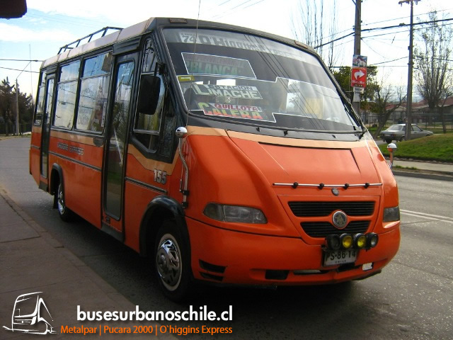 O'Higgins Express, Villa Alemana | Metalpar Pucará 2000 - M. Benz LO-814