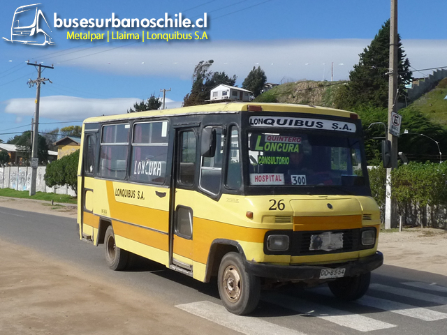 LonquiBus, Loncura | Metalpar Llaima - M. Benz LO-708E