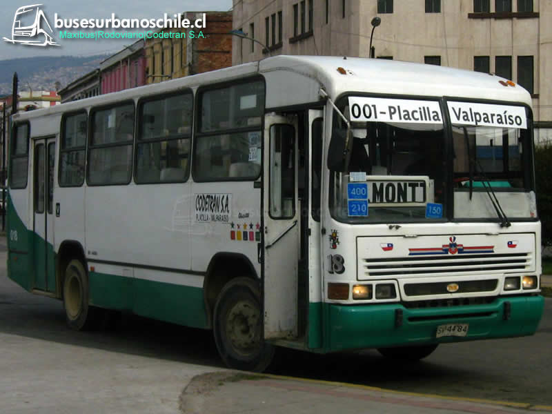 001 Codetran S.A. | Maxibus Rodoviario 98' - M. Benz OF-1318