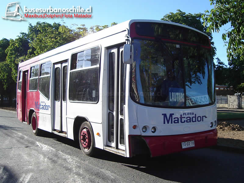 Flota Matador, Temuco | Maxibus Dolphin Semi Bajo - M. Benz OH-1115L-SB