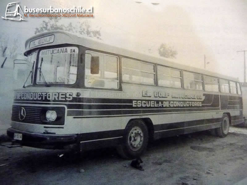 Bus Escuela El Golf Matucana | M. Benz Monobloco O-362