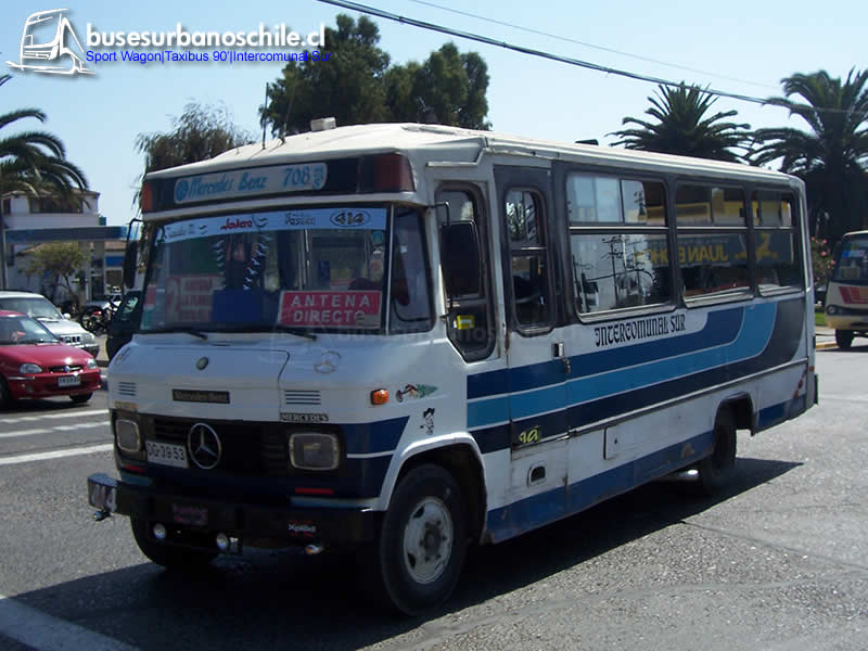 Intercomunal Sur, La Serena | Sport Wagon Taxibus 90' - M. Benz LO-708E