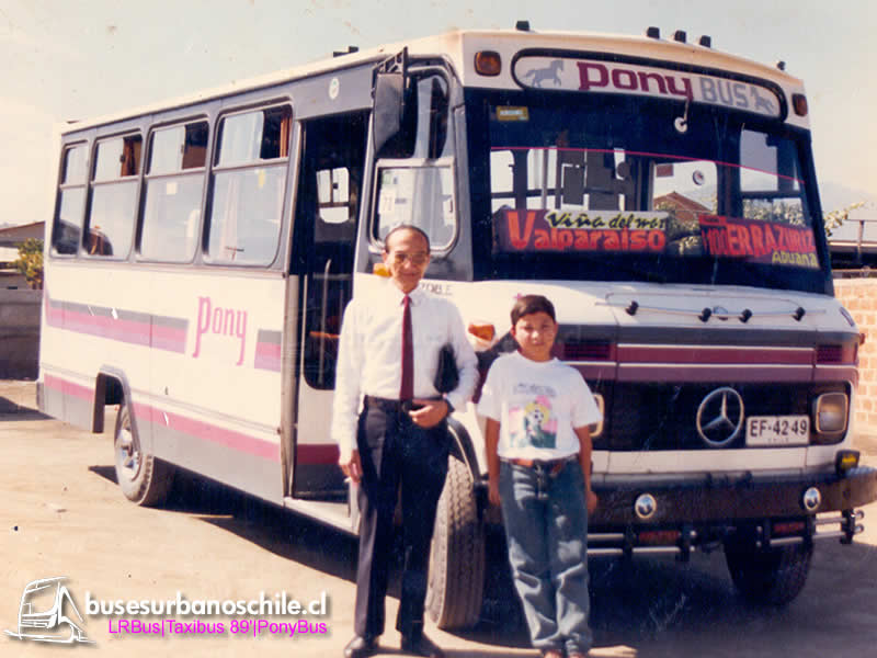 Pony Bus, P. Blanca | LR Taxibus 89' - M. Benz LO-708E
