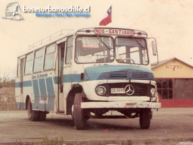 Sn. Bdo Nos Santiago | Metalpar 'Ami' 81' - M. Benz L-1113