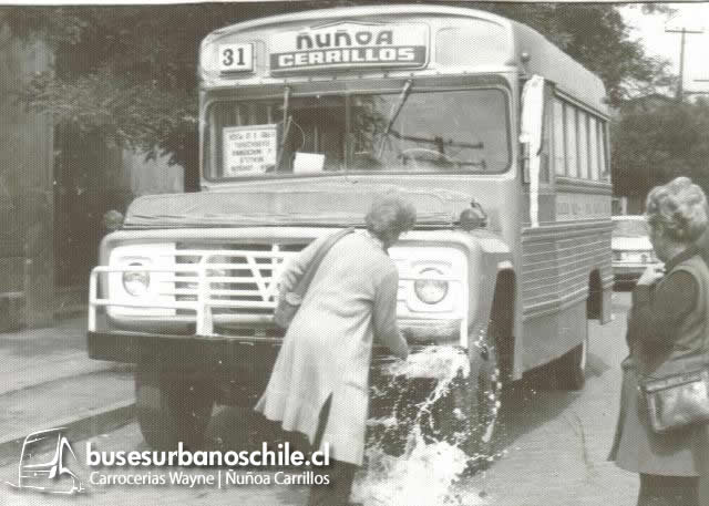 Ñuñoa Cerrillos 31 | Wayne Taxibus - Ford 67'