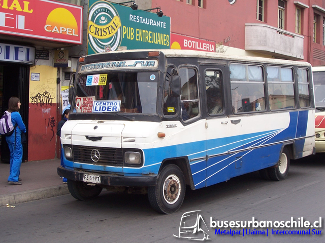Intercomunal Sur, La Serena | Metalpar Llaima - M. Benz LO-708E