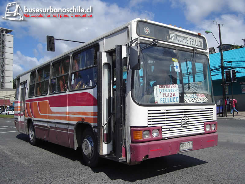 Tptes. Chinquihue, P. Montt | Marcopolo Torino - M. Benz OF-1115