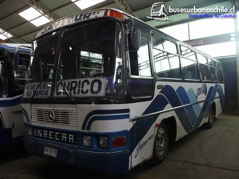 Javitur, Curico | Inrecar Bus 92' - M. Benz OF-1115