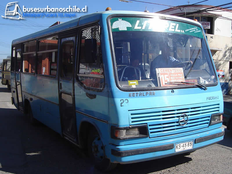 Litapel, Ovalle | Metalpar Pucará II - M. Benz OF-812