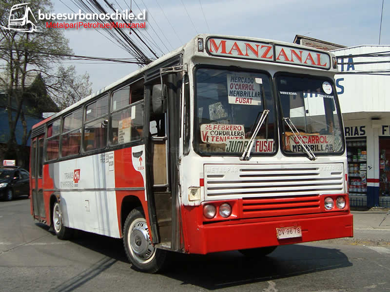 Buses Manzanal, Trans O'Higgins Urbano | Metalpar Petrohue - M. Benz OF-1115