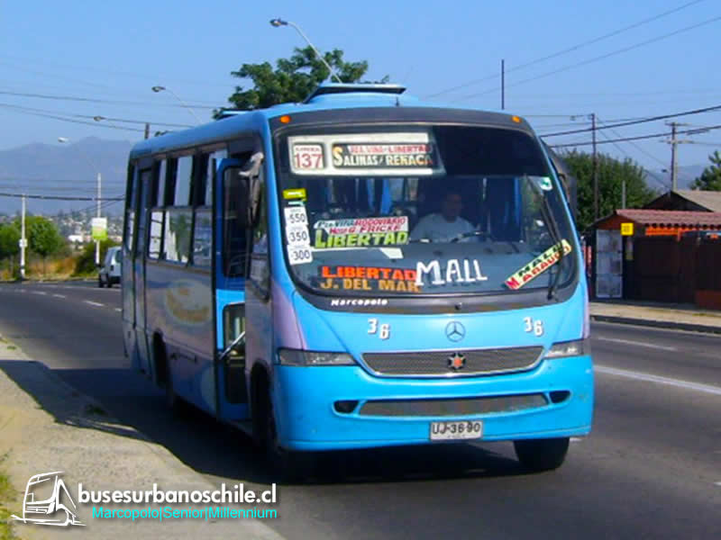 Millennium, El Belloto | Marcopolo Senior - M. Benz LO-914