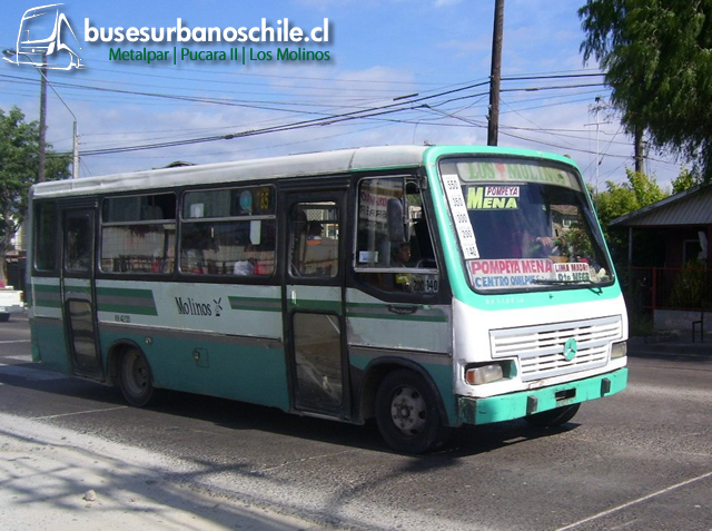 Los Molinos, El Belloto | Metalpar Pucará II - M. Benz OF-809