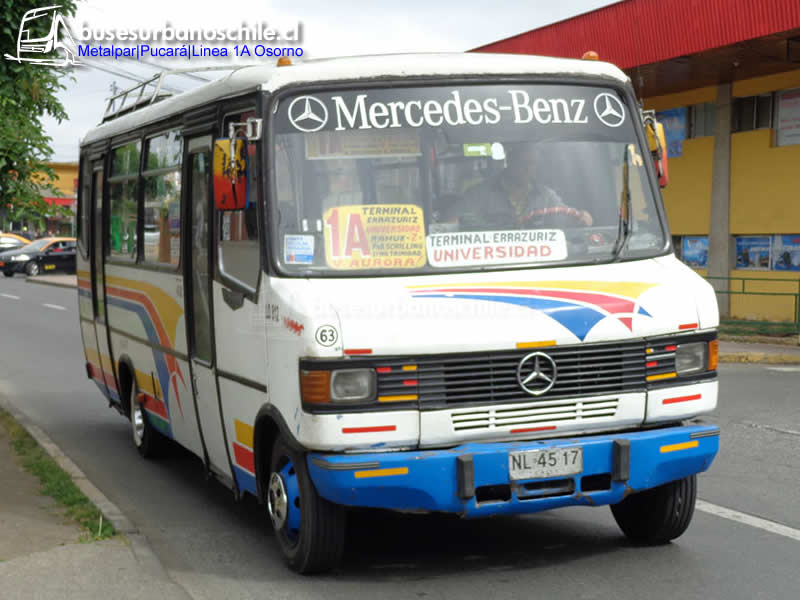1A Osorno | Metalpar Pucará - M. Benz LO-812
