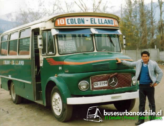 Colon El Llano 10 | El Detalle 'Pinina' Taxibus - M. Benz L-1114