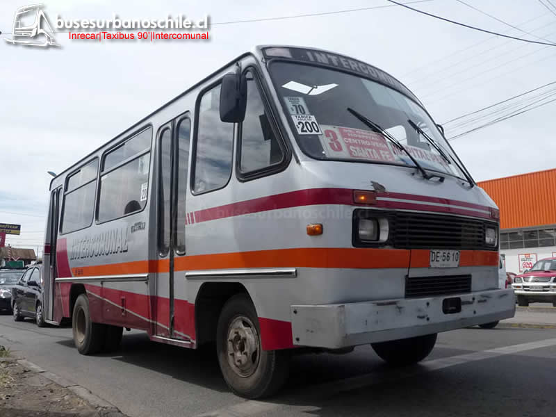 Intercomunal, Curico | Inrecar Taxibus 90' - Volkswagen 7.90S