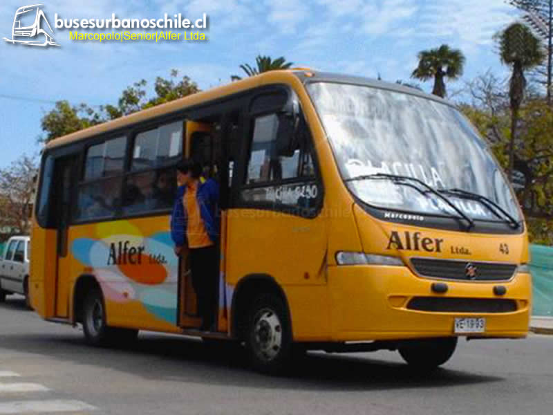Alfer Ltda., La Ligua | Marcopolo Senior - Volkswagen 9-150 OD