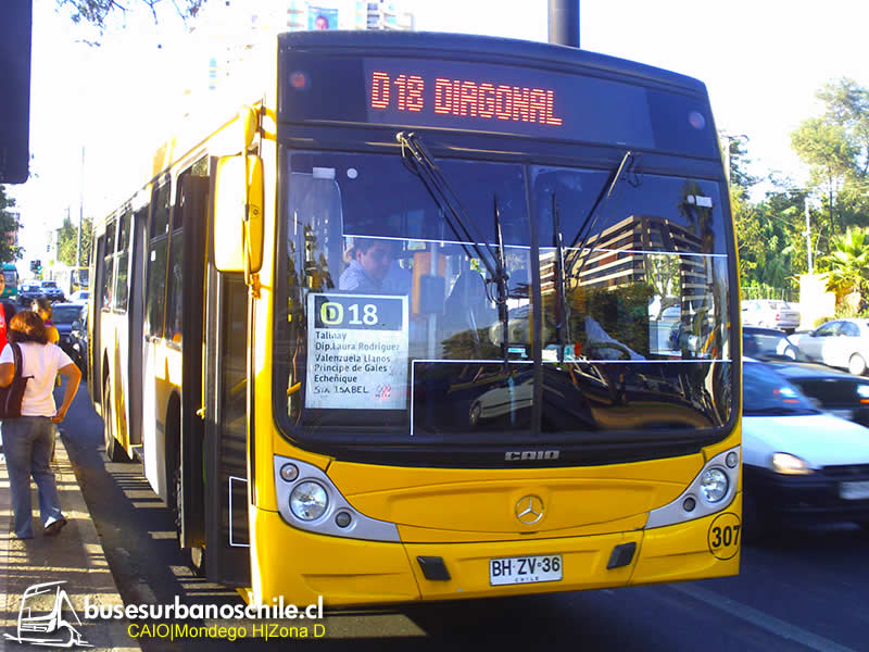 STP Santiago S.A., Zona D | CAIO Mondego H - M. Benz O-500U