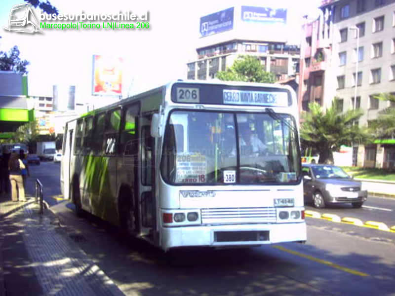 206 | Marcopolo Torino LN - Volvo B58