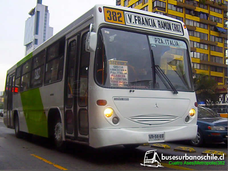 382 | Cuatro Ases Metropolis - M. Benz OH-1418