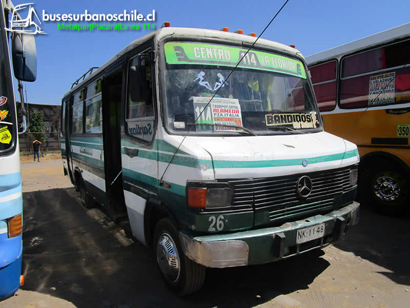 114 Centro La Florida | Metalpar Pucará - M. Benz LO-812