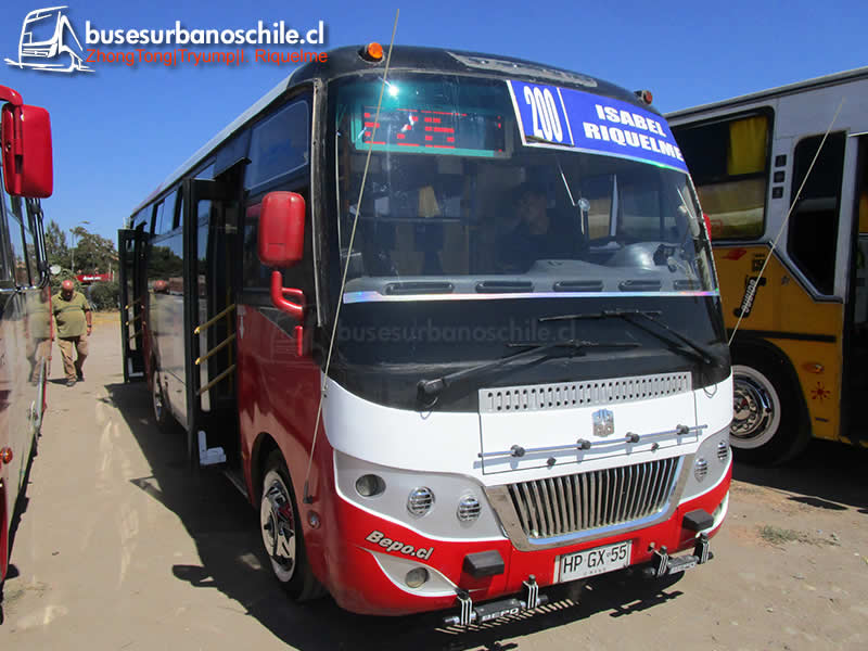 Isabel Riquelme | ZhongTong Thyumph - Cummins LCK6780